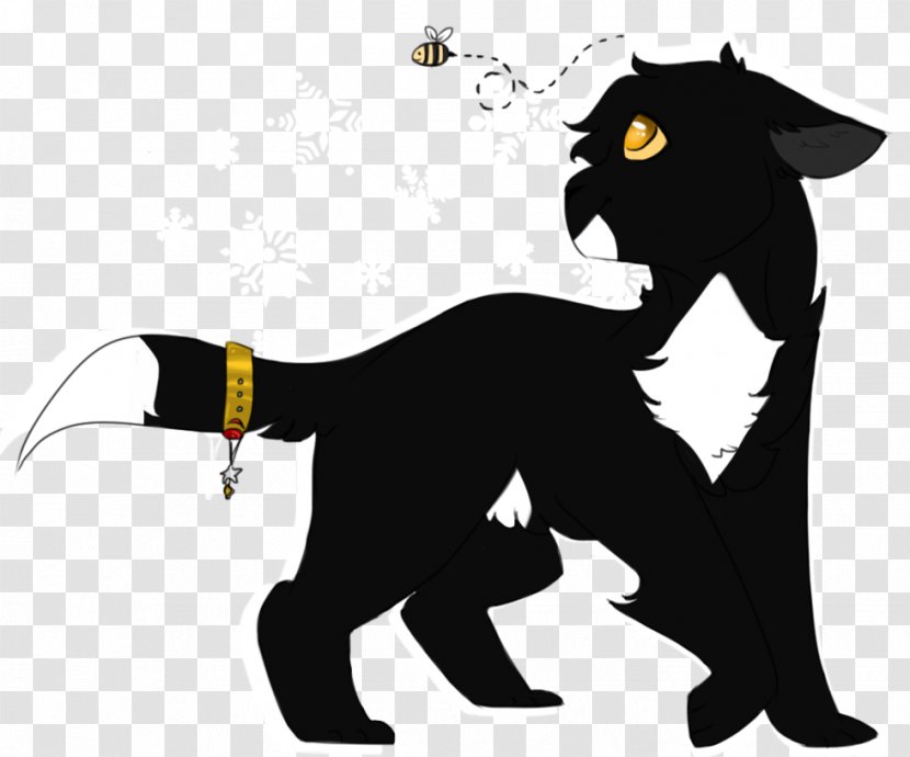 Black Cat Whiskers Mammal Big Transparent PNG