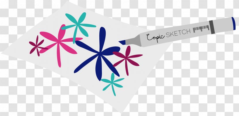 Copic Drawing Marker Pen Art Crayola - Watercolor - Flower Transparent PNG