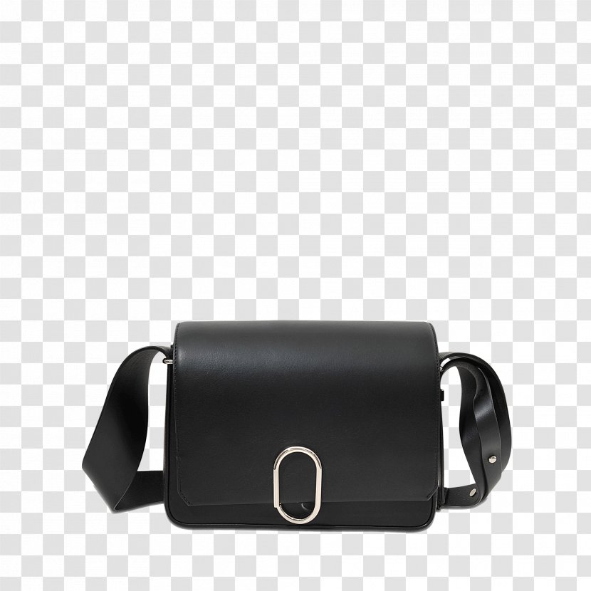 Messenger Bags Handbag Fashion Leather - Black - Chanel Bag Transparent PNG