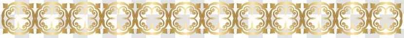 Material Body Piercing Jewellery Pattern - Golden Border Clip Art Transparent PNG