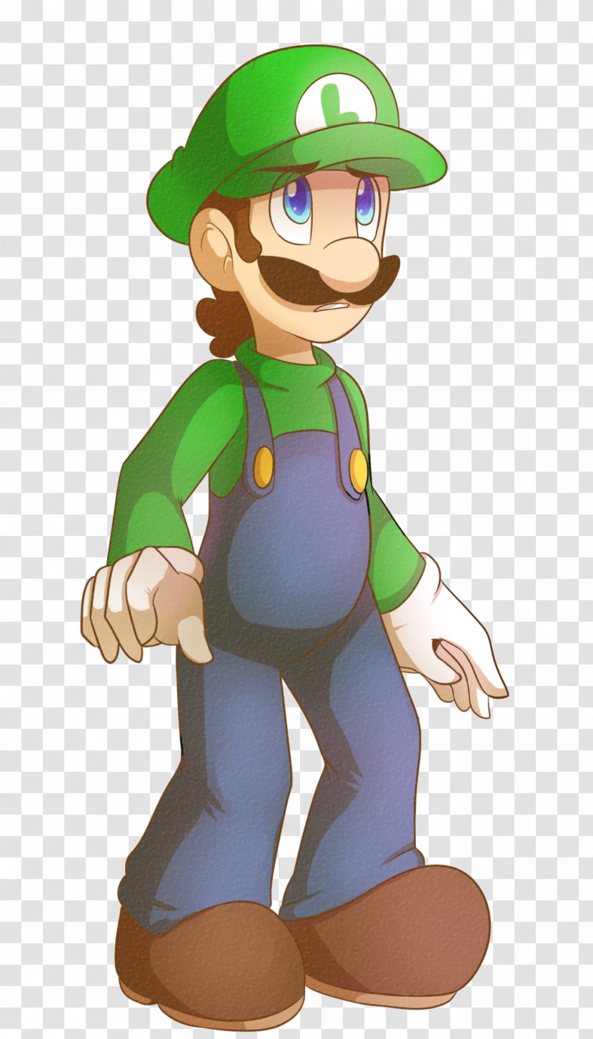 Mario & Luigi: Superstar Saga DeviantArt - Cartoon - Luigi Transparent PNG