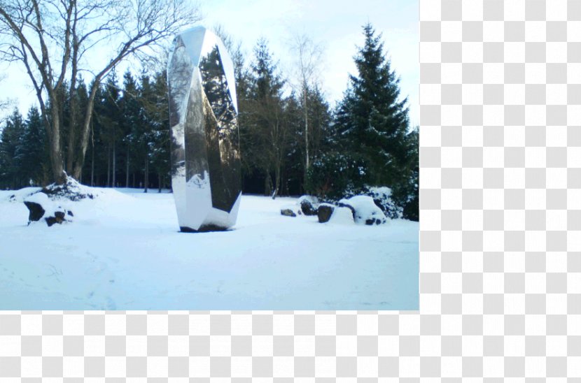 Sculpture Artist Installation Art Mirror Speculum - Sky - Giant Rock Transparent PNG