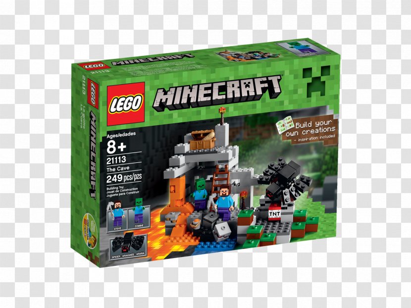 Lego Minecraft Amazon Com Lego The Cave Transparent Png