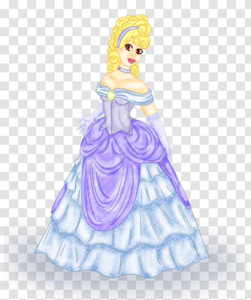 Costume Design Gown Character Fiction - Fashion - Cinderella Fairy Godmother Transparent PNG