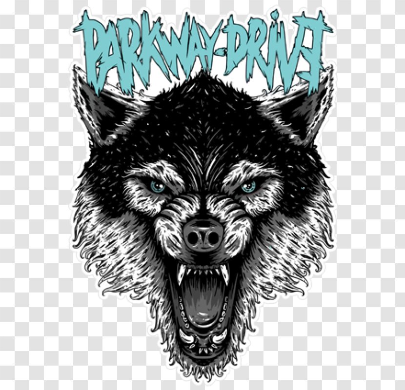 Parkway Drive Metalcore Logo Dog Heavy Metal - Silhouette Transparent PNG