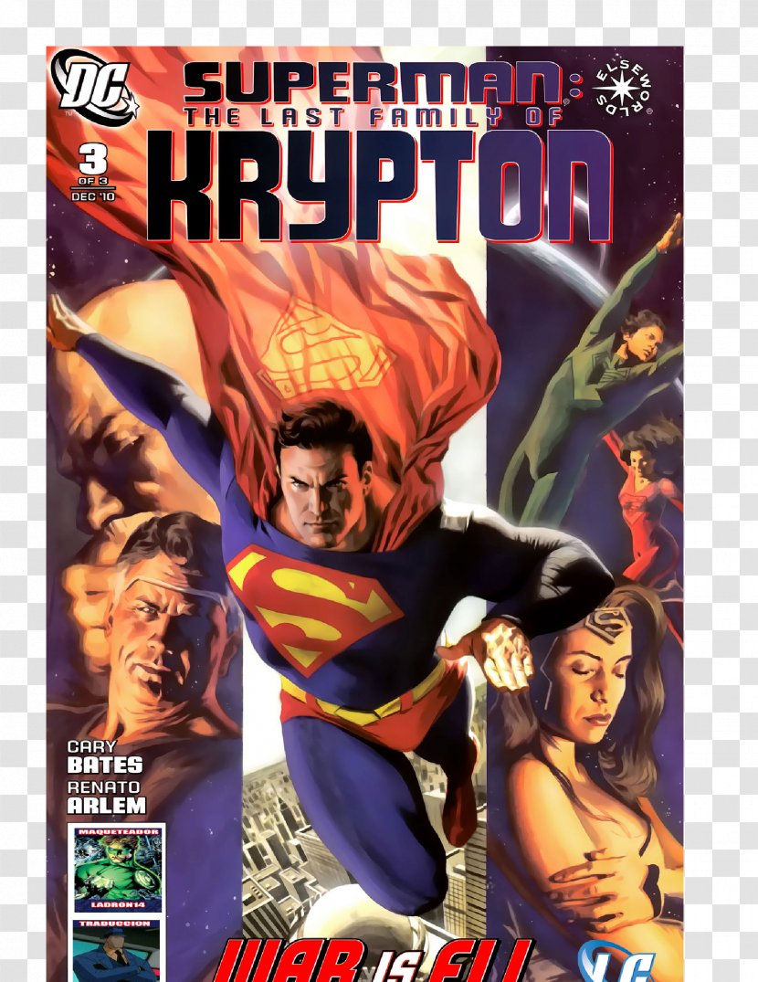 Superman: The Last Family Of Krypton Lois Lane Batman - Jim Lee - Superman Transparent PNG