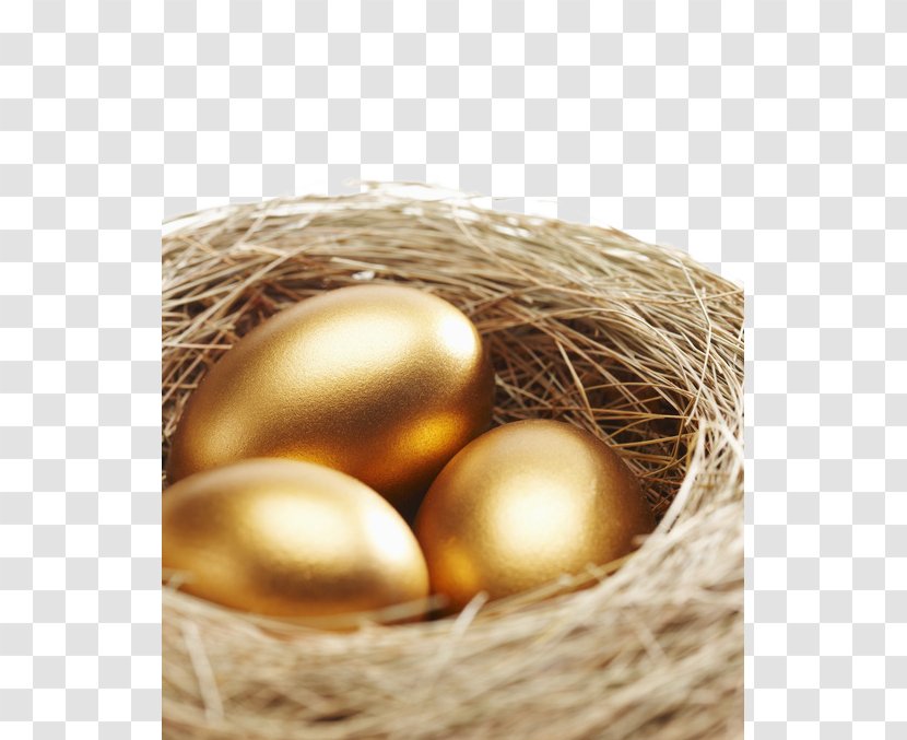 Creativity - Logo - Creative Nest Of Golden Eggs Transparent PNG