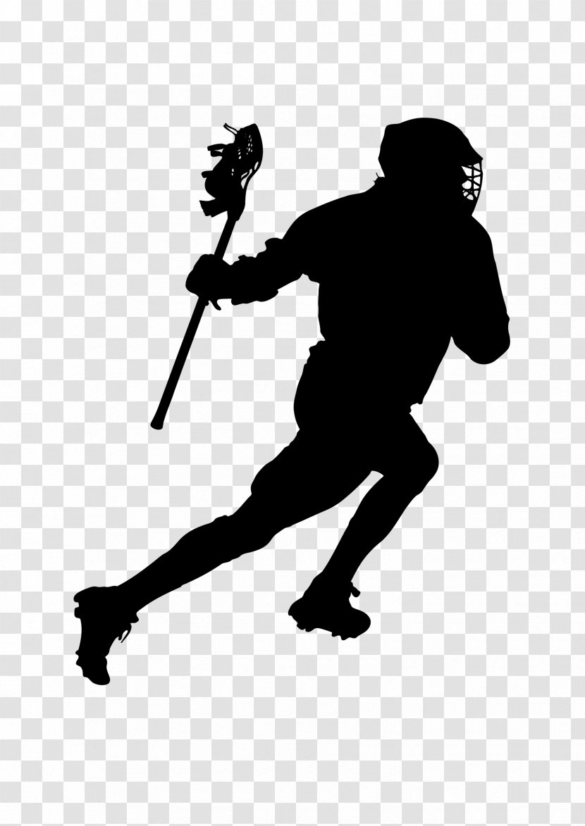 Lacrosse Stick Silhouette - Transparent Image Transparent PNG