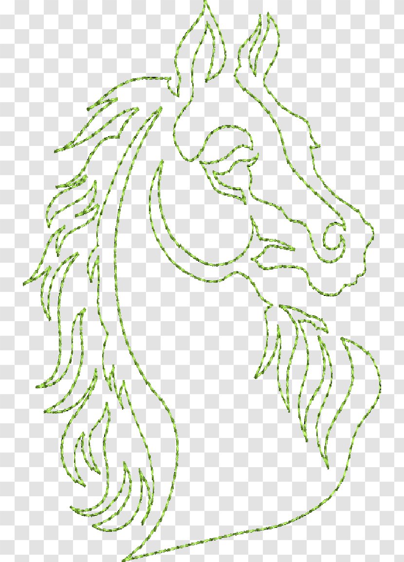 Machine Quilting Longarm String Art Pattern - Tree - Hand Embroidery Transparent PNG