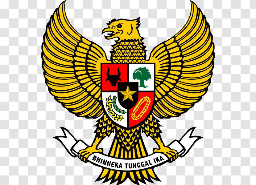 United States Of Indonesia National Emblem Pancasila Indonesian - Crest - Symbol Transparent PNG