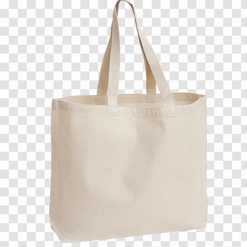 Organic Cotton Tote Bag Canvas Transparent PNG