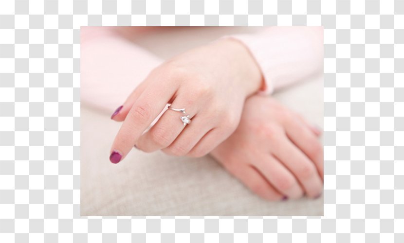 Wedding Ring Silver Jewellery Nail - Party Transparent PNG