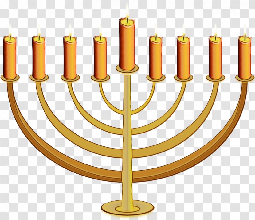 Hanukkah Clip Art Menorah - Kwanzaa - Judaism Transparent PNG