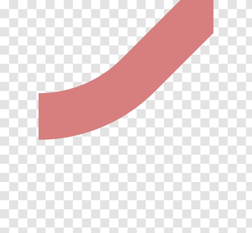 Line Angle - Pink - Dimensional Characters 26 English Letters Transparent PNG