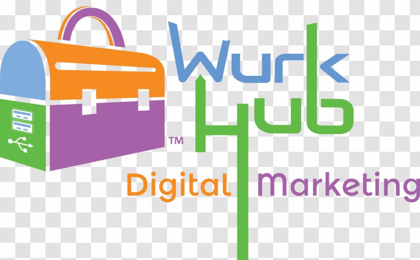 WurkHub Digital Marketing Brand Logo - Text Transparent PNG