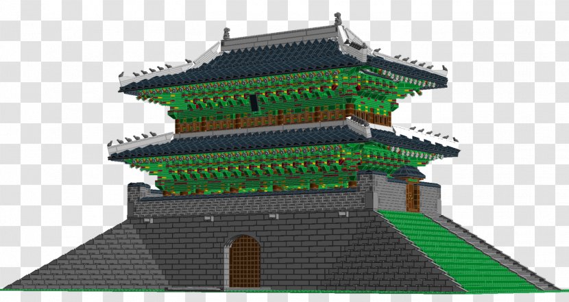 Namdaemun National Treasure The Eight Gates Of Seoul Lego Architecture Transparent PNG