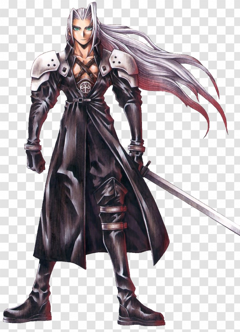 Crisis Core: Final Fantasy VII Dissidia 012 Sephiroth - Armour - Characters Transparent PNG