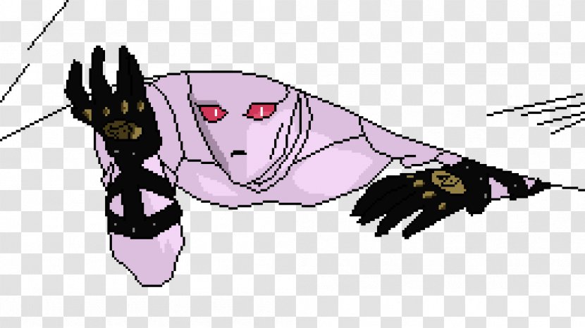 Pixel Art Killer Queen - Vertebrate - Jojo Transparent PNG