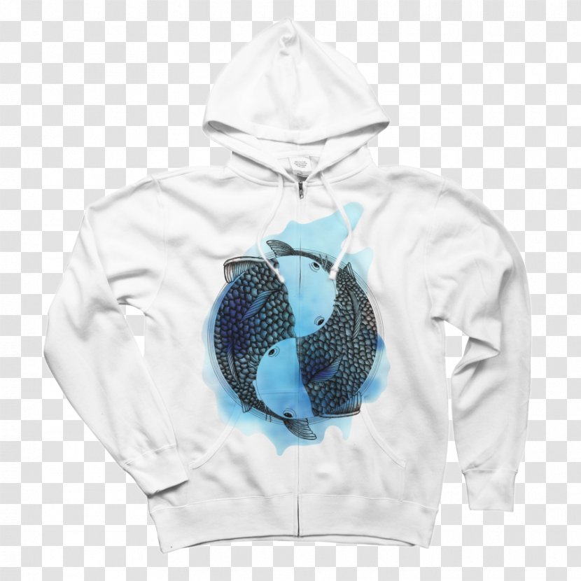 Hoodie T-shirt Design By Humans - Shirt - Pisces Transparent PNG