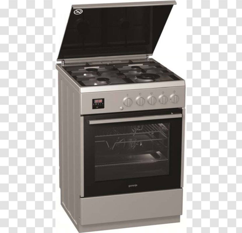 Gas Stove Cooking Ranges Hob Gorenje - Major Appliance Transparent PNG