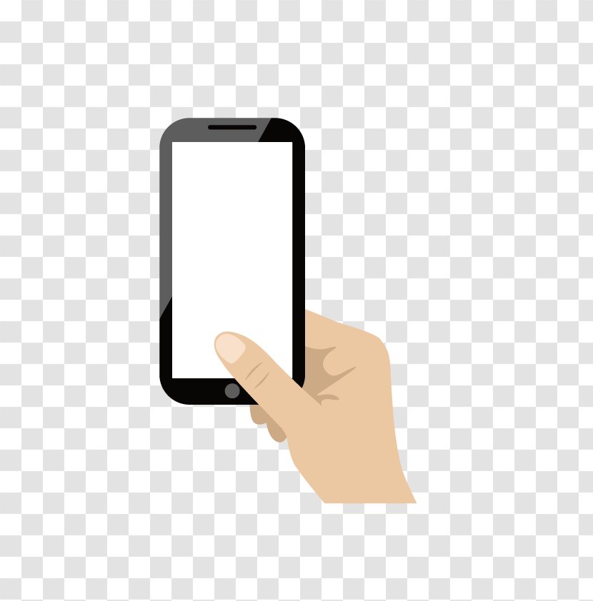 Mobile App Android Information Wi-Fi Business - Communication - Vector Hand Phone Transparent PNG