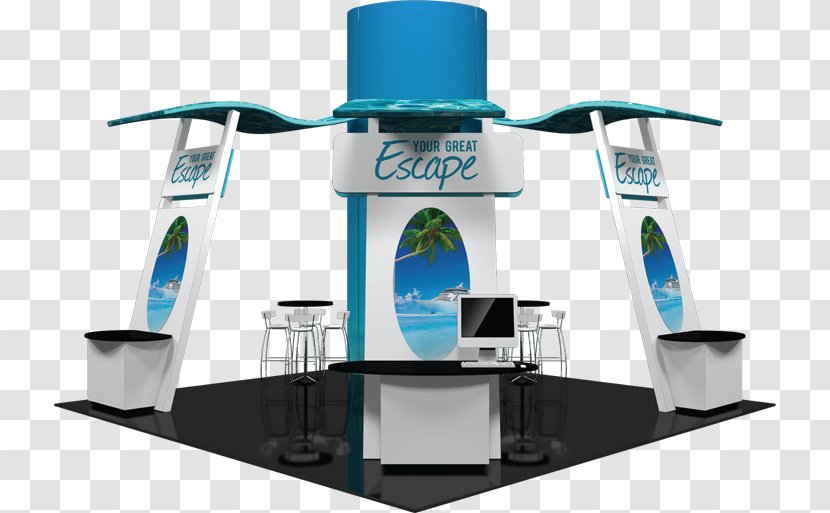 Trade Show Display Exhibition Stand - Device - Design Transparent PNG