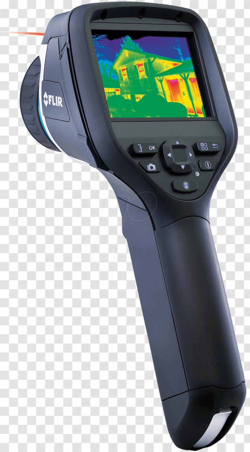 FLIR Systems Thermography Thermographic Camera Forward Looking Infrared - Electronics Accessory Transparent PNG