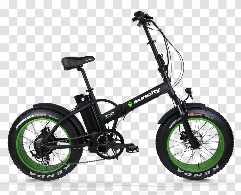 Electric Bicycle Vehicle Fatbike Shop - Sports Equipment - Red Flyer Design Transparent PNG