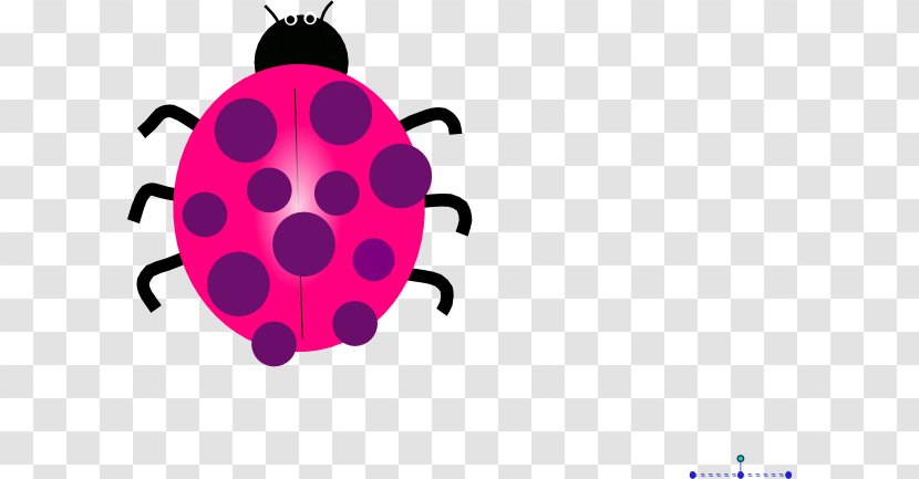 Ladybird Desktop Wallpaper Clip Art - Insect - Pink Ladybug Transparent PNG