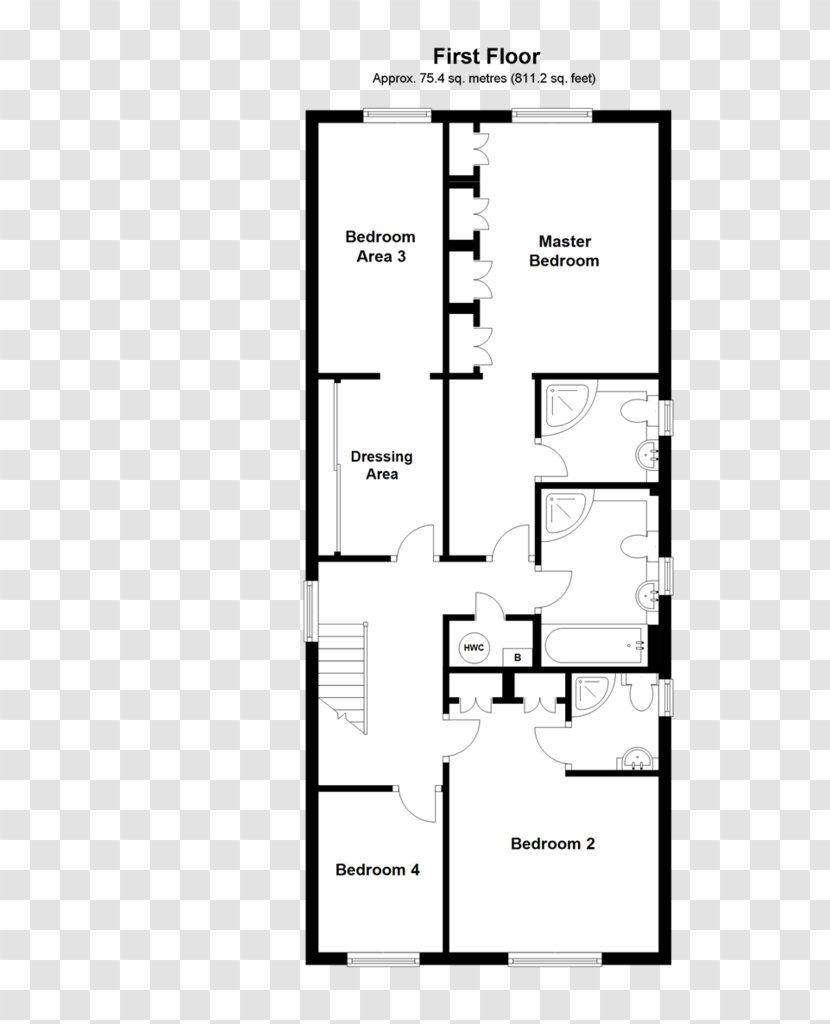 Dalkey Floor Plan Hampton Hotel House Single-family Detached Home - Frame - Chathamkent Transparent PNG