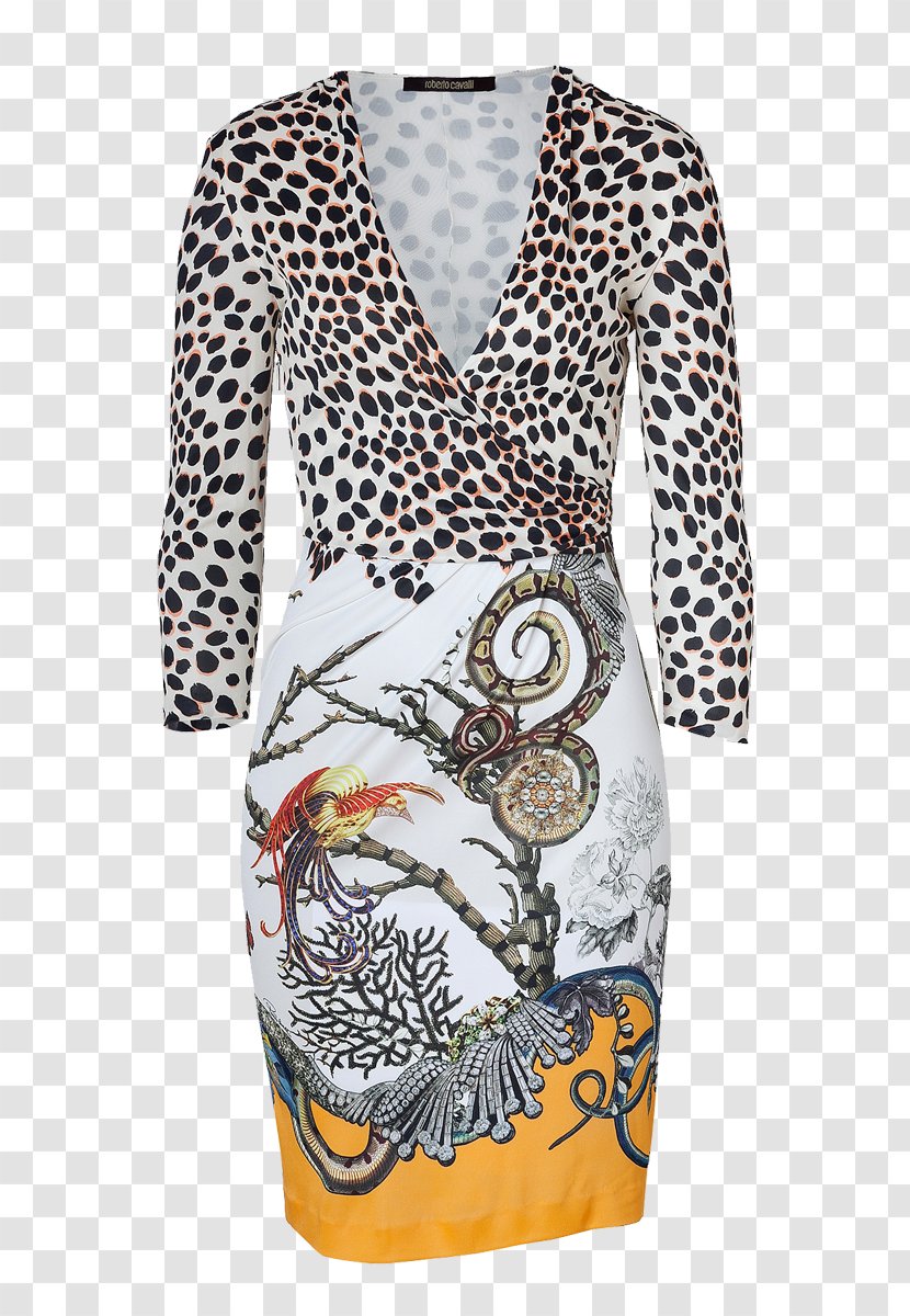 Animal Print Fashion Dress Handbag Ruffle - Viscose Transparent PNG