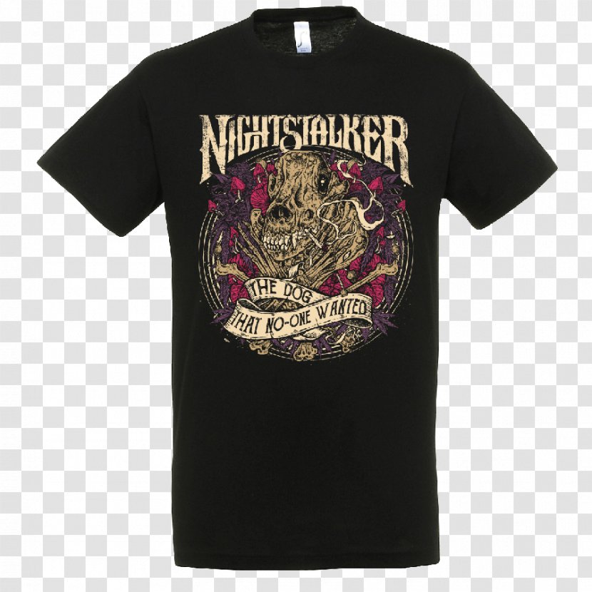T-shirt Clothing MISHKA TOKYO Nightstalker The Dog That No-One Wanted - Logo Transparent PNG