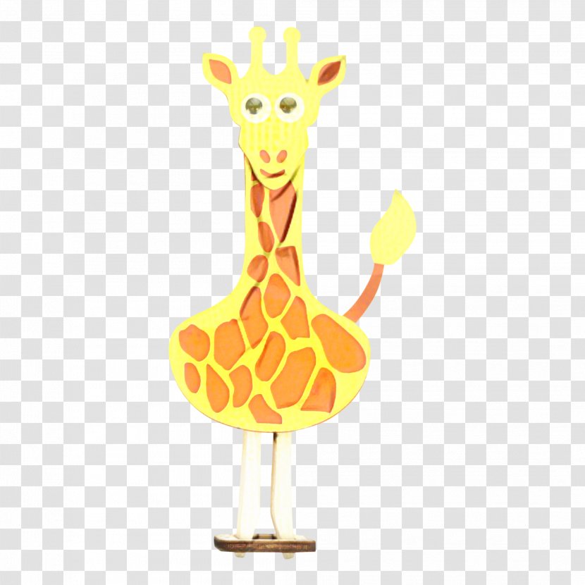Giraffe Cartoon - Animal Figure - Sticker Fawn Transparent PNG