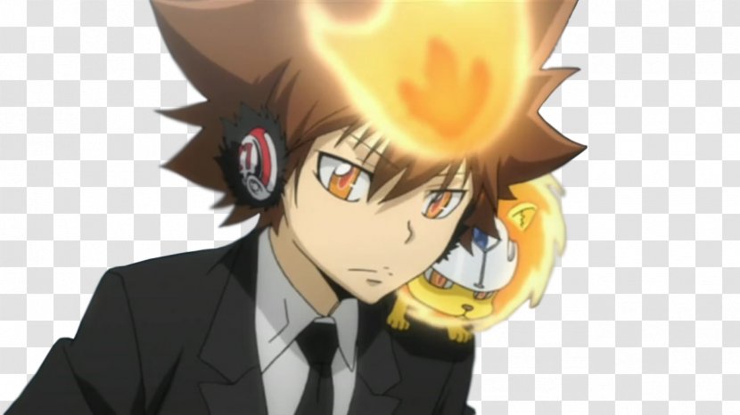 Tsunayoshi Sawada Kyoya Hibari Hayato Gokudera Ryohei Sasagawa Takeshi Yamamoto - Heart - Hitman Transparent PNG