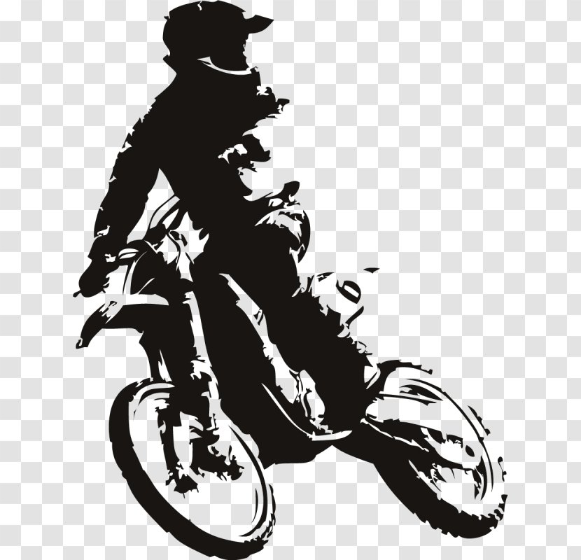 Vector Graphics Motocross Drawing Clip Art Logo - Wall Decal Transparent PNG