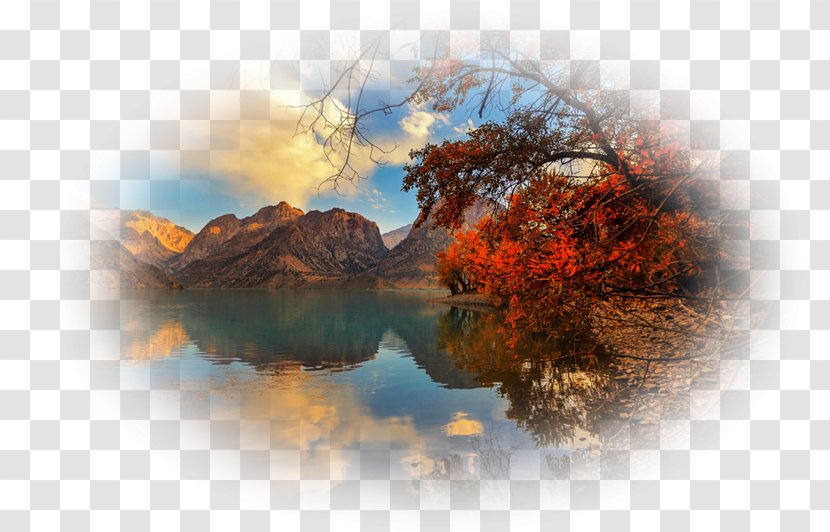 Desktop Wallpaper Iskanderkul Autumn Mountain Sky - Stock Photography Transparent PNG