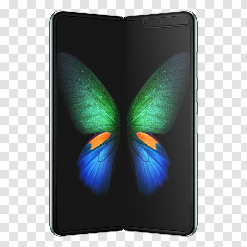 Samsung Galaxy Fold Foldable Smartphone S10 - Butterfly - Gadget Mobile Phone Case Transparent PNG