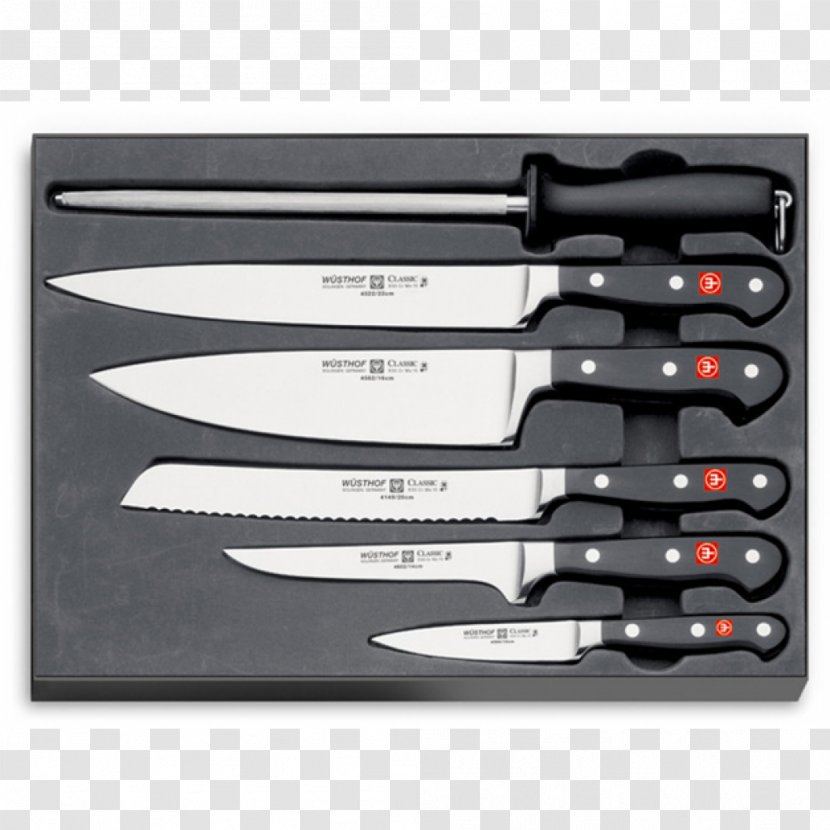 Chef's Knife Kitchen Knives Wüsthof Cutlery - Weapon Transparent PNG