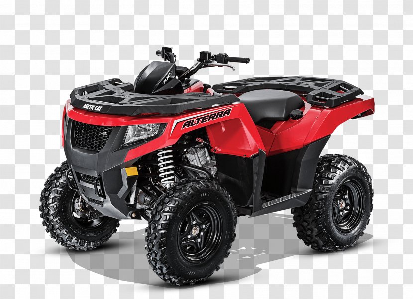 All-terrain Vehicle Arctic Cat Powersports Textron Nick's Sales & Services Ltd - Red Transparent PNG