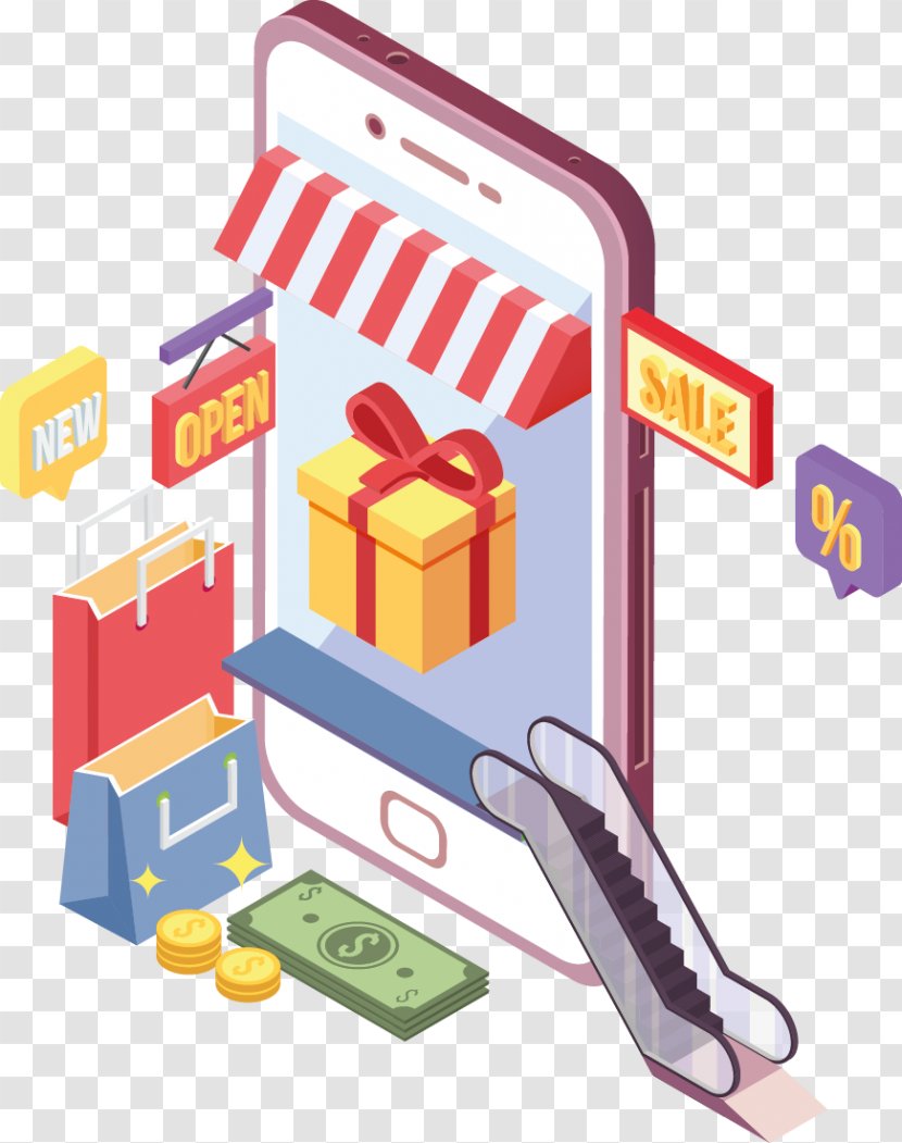 Online Shopping E-commerce Android - Service Transparent PNG