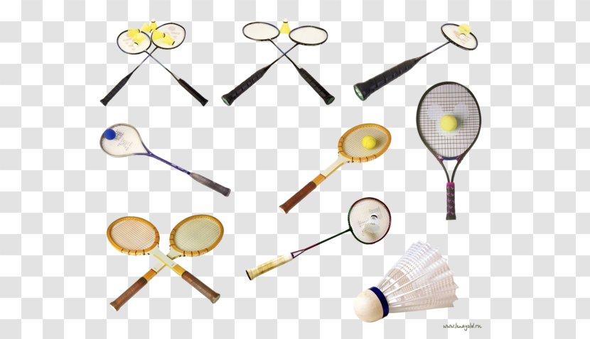 Badmintonracket Tennis - Cutlery - Badminton Transparent PNG
