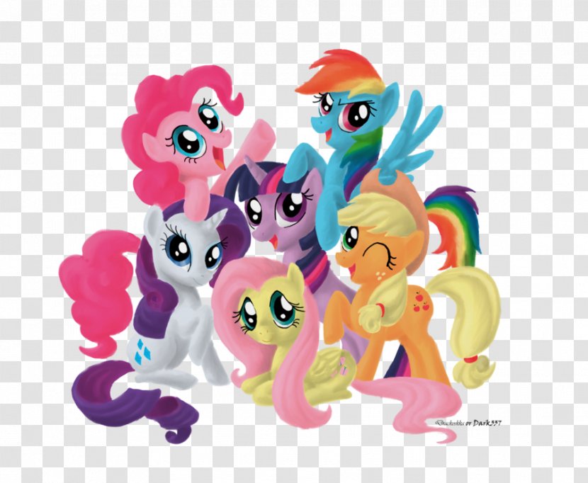 Pinkie Pie Fluttershy Rainbow Dash Twilight Sparkle Pony - Flower - My Little Transparent Transparent PNG
