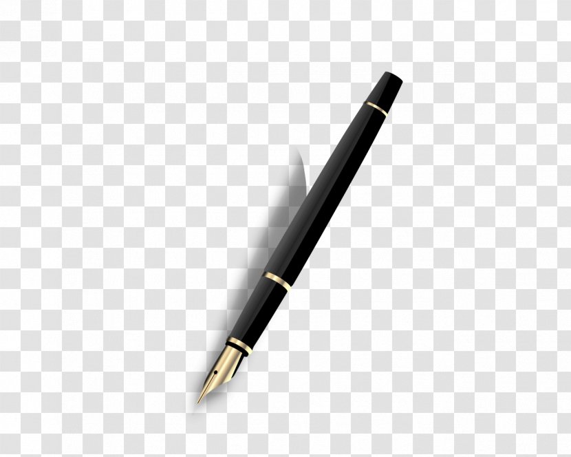 Pen Angle Contract - Office Supplies Transparent PNG