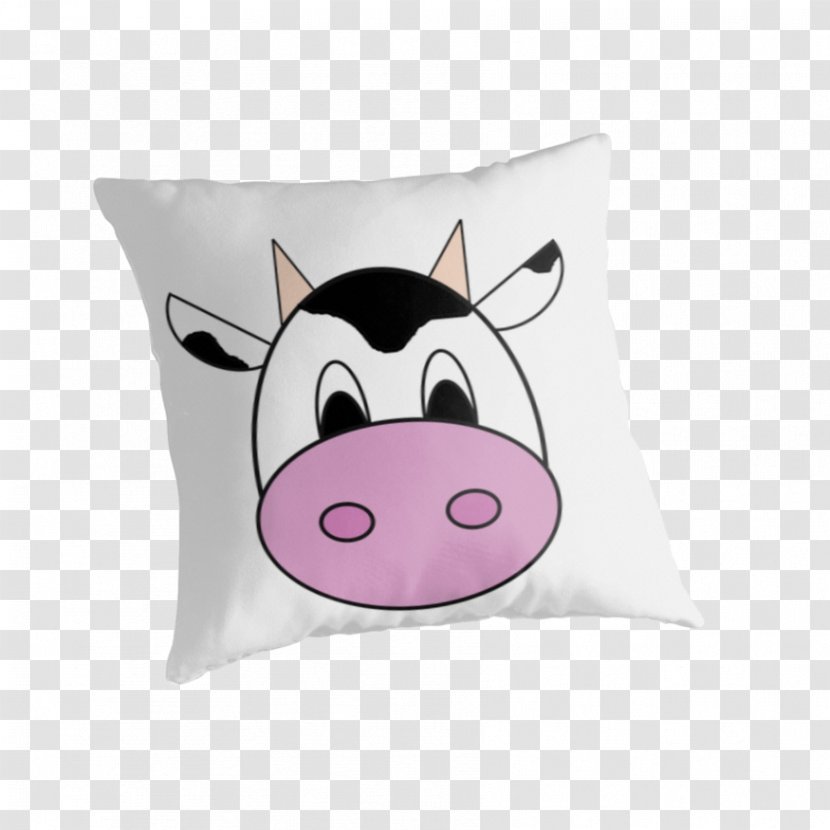 Pig Throw Pillows Cushion Textile - Snout Transparent PNG