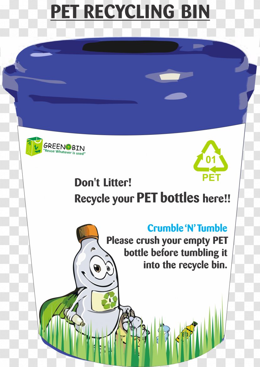 Polyethylene Terephthalate PET Bottle Recycling Bin Plastic Transparent PNG
