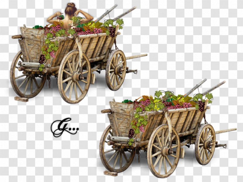 Wagon Carriage Chariot - Vehicle - Raisins Transparent PNG