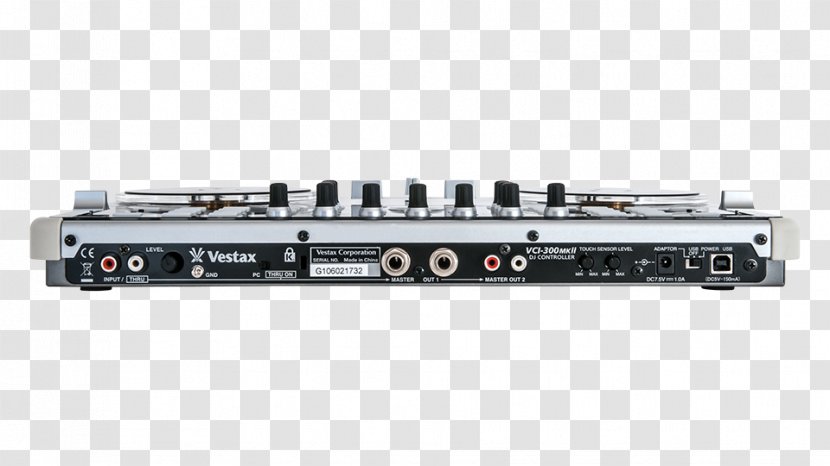 Vestax Audio Mixers MIDI DJ Controller - Dj Transparent PNG