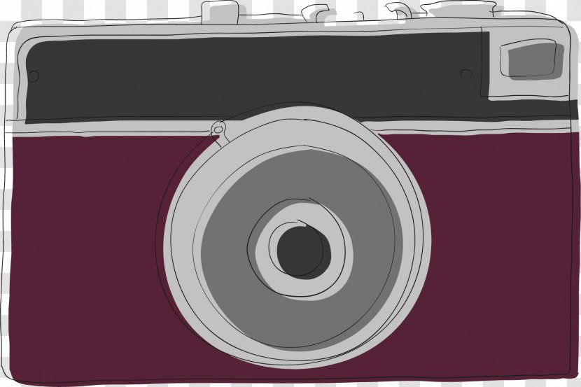 Digital Camera Drawing - Software - Vector Hand-painted Creative Transparent PNG