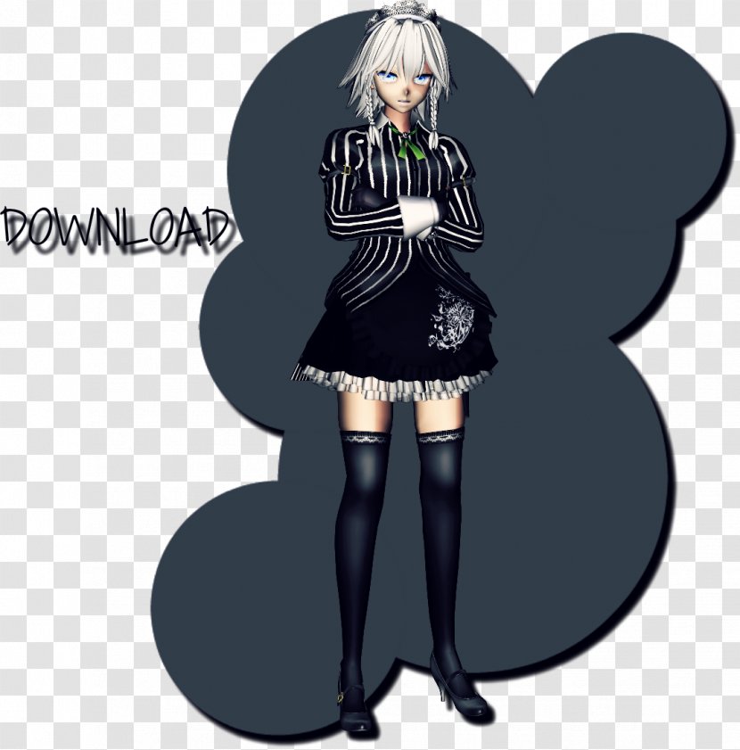 Sakuya Izayoi Touhou Project DeviantArt MikuMikuDance Download - Heart - Balubalouk No Densetsu Transparent PNG