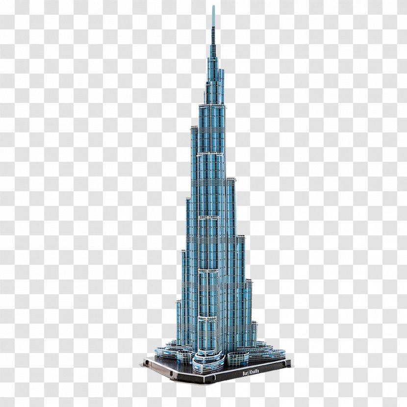 Burj Khalifa Al Arab Puzz 3D Jigsaw Puzzle - Tower Block - Free Download Transparent PNG